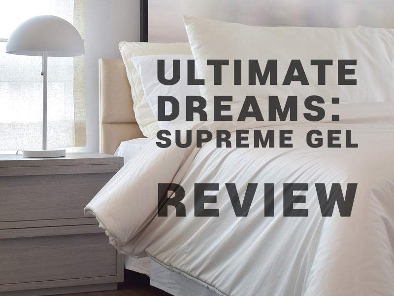 ultimate dreams 13 inch gel mattress