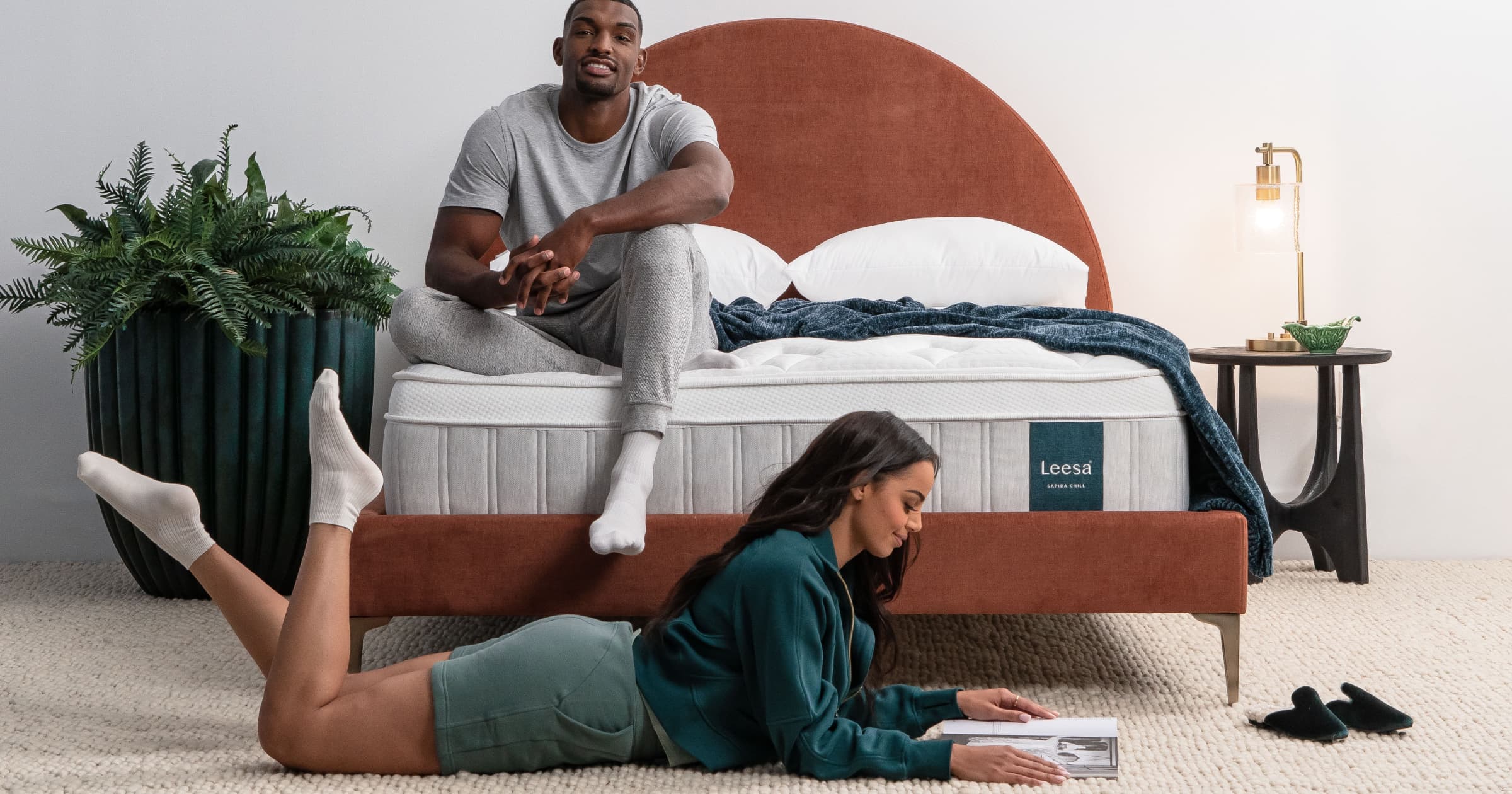 Leesa mattress lineup, product photo