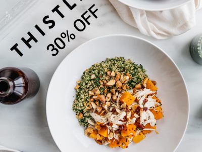 Get 30% Off With Food Delivery Thistle Promo Code TOPDOWN