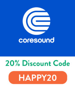 CoreSound Pads Discount Code | 20% off with code: HAPPY20