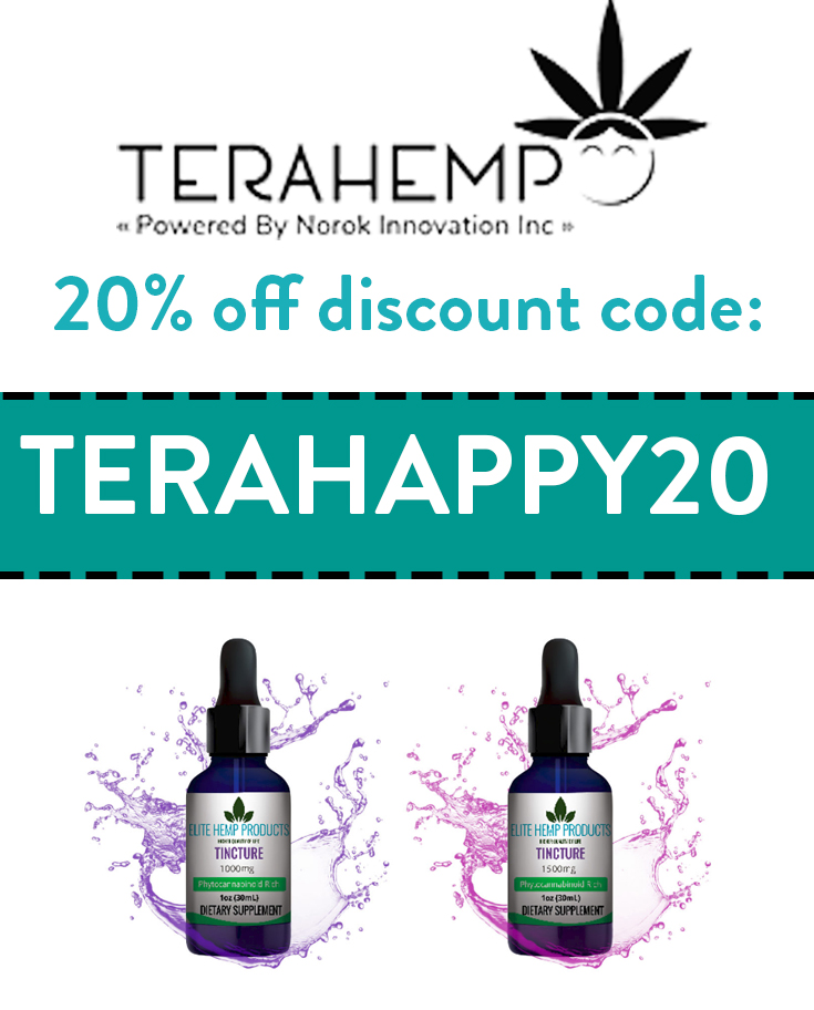 Terahemp Coupon Code | 20% with code: TERAHAPPY20