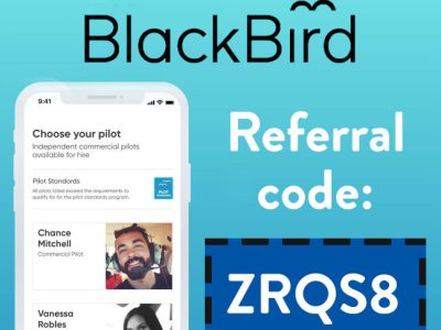 Reddit Blackbird Fly Referral Code: $150 code: ZRQS8