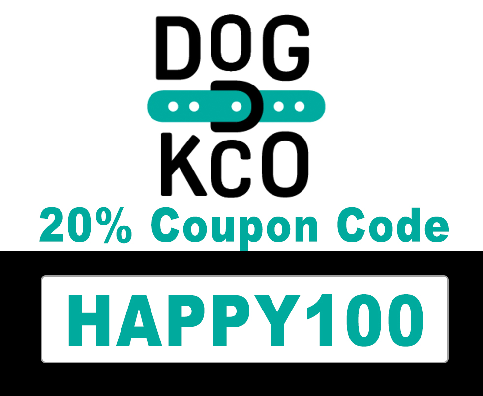 Dogkco Coupon Code | 20% off code: HAPPY100