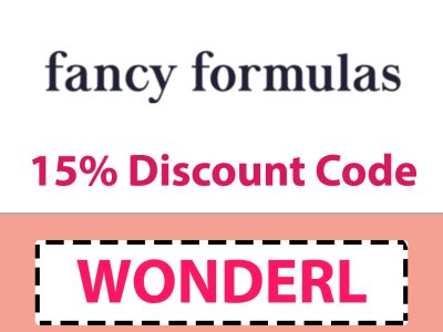 Fancy Formulas Discount Code | 15% off: WONDERL
