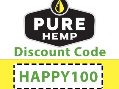 Pure Hemp CBD Discount Code | Code: HAPPY100