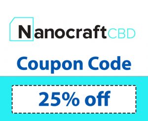 Nanocraft CBD Coupon Code | Get 25% off