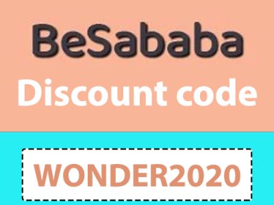 BeSababa Discount Code | 15% off: WONDER2020