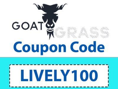 Goat Grass Coupon Code: LIVELY100