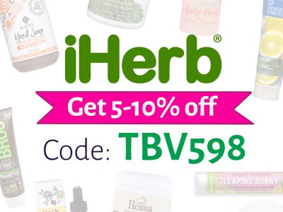 iHerb promo code | 5-10% off code: TBV598
