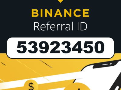 Binance Referral ID Code: 53923450