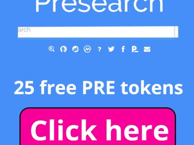 Presearch Promo Code | 25 free PRE tokens