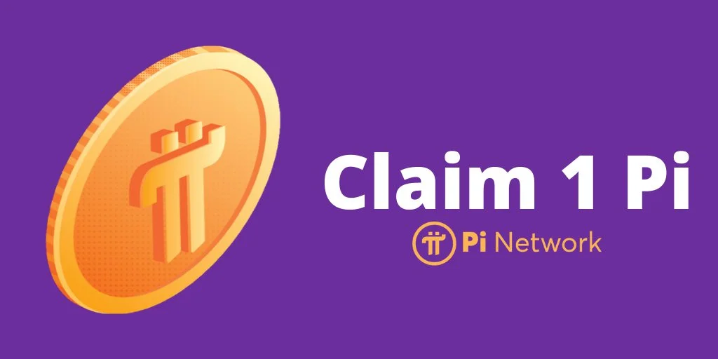 Pi Network app branded graphic