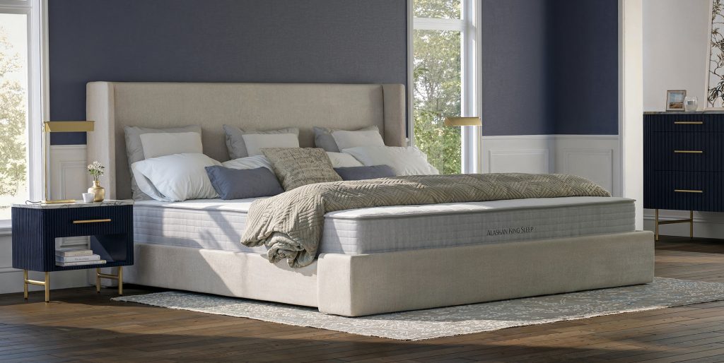 Nolah Luxe Alaskan King mattress lifestyle photo