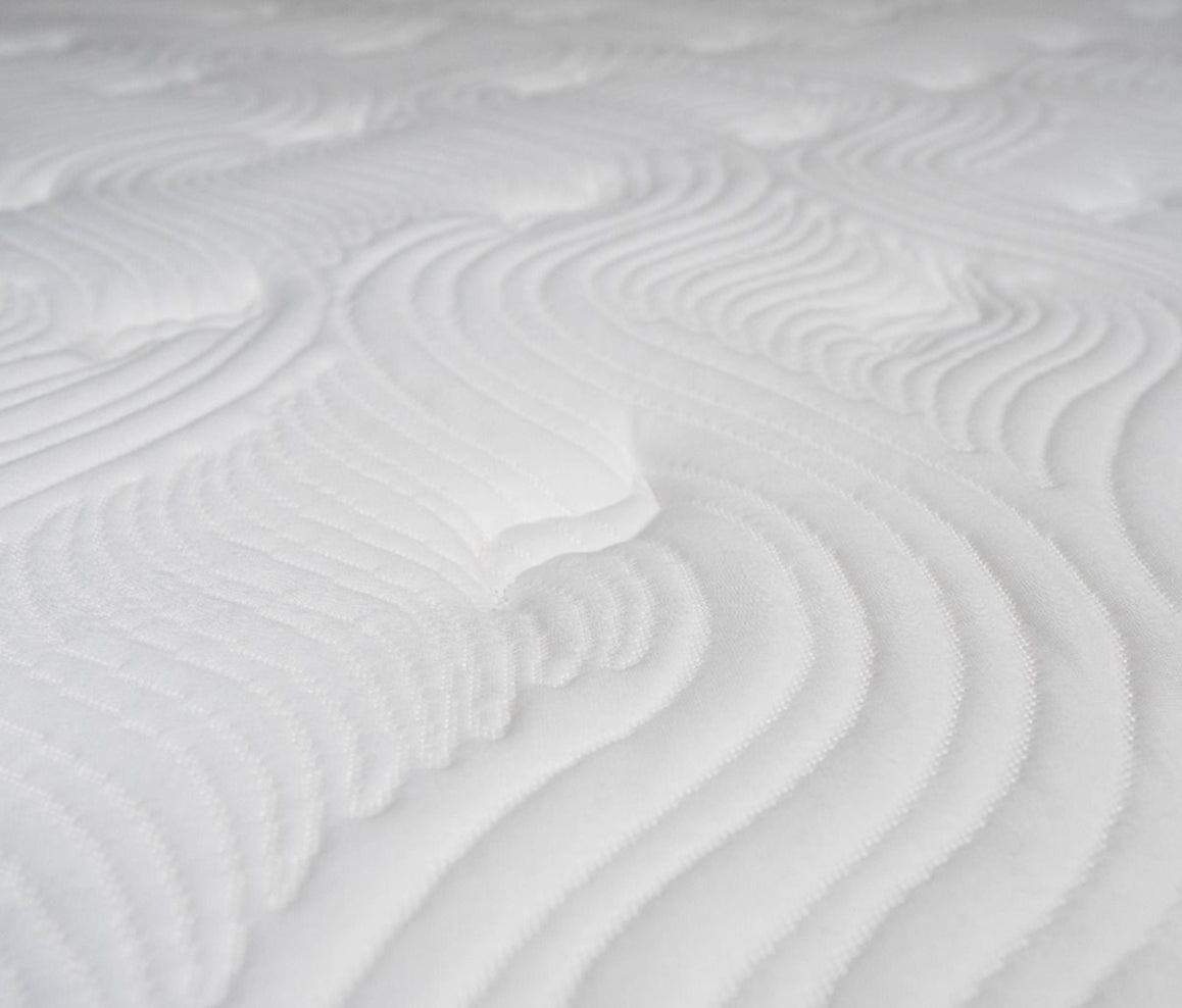 Current official Big Fig Firm mattress Thermogel cooling layer product photography