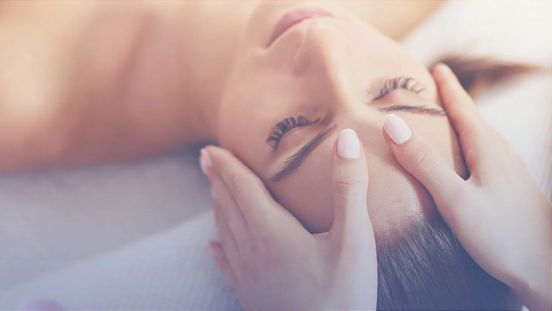 A Soothe in-home facial treatment in progress, from Soothe's own site