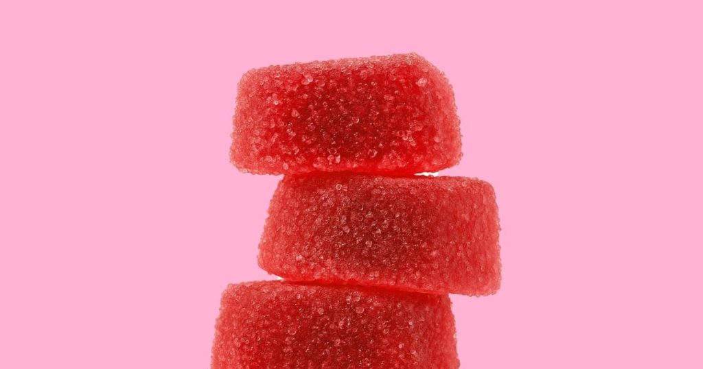 Diamond CBD gummies product photo
