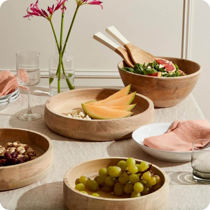 Le Creuset cookware set, from Zola's wedding registry