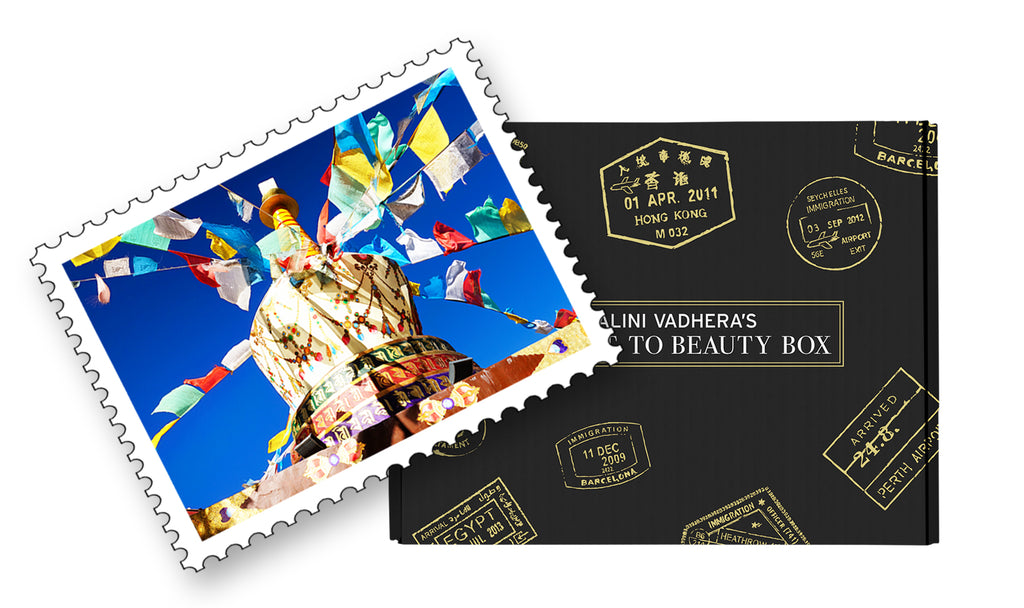Passport to Beauty subscription box, Tibet edition, product photo
