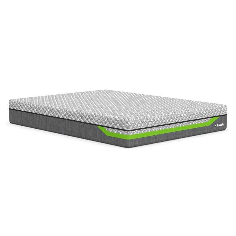 Reverie Dream Supreme II Hybrid mattress, quarter angle product photo