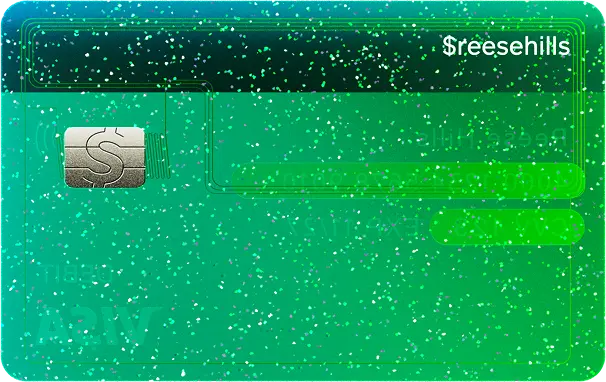 Cash App Card in the Glitter design, from the Cash App website