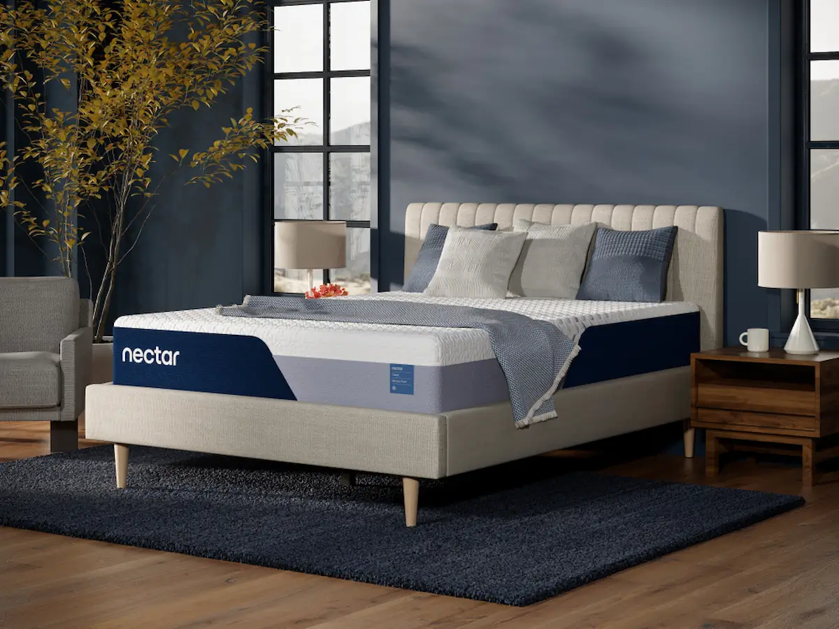Nectar Classic Foam mattress close-up, current product photography from the Nectar Sleep website