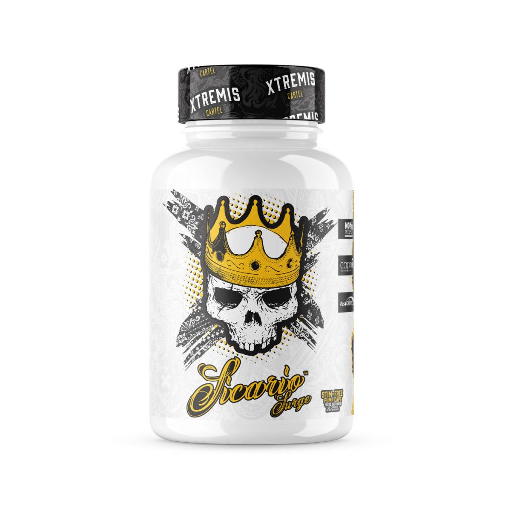 Xtremis Cartel Sicario Surge pump capsules