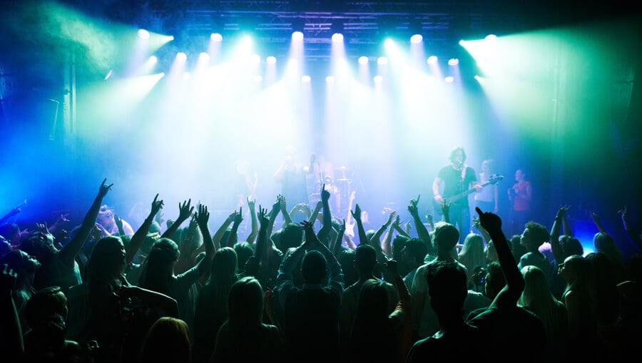 Live concert crowd photo from TickPick