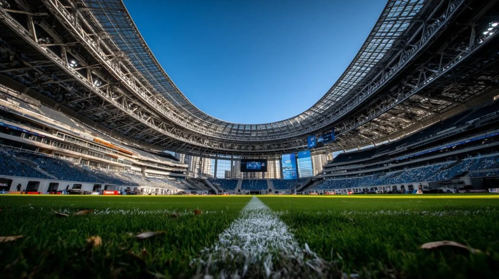 Stadium seating bowl, live event venue photography from TickPick