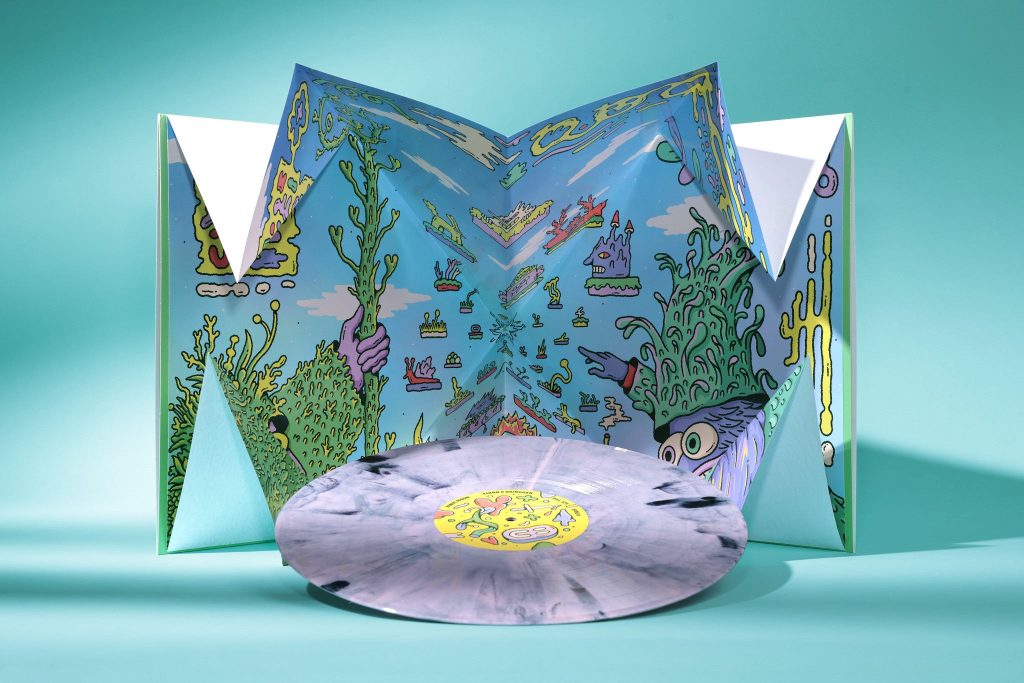 Vinyl Moon Vol. 129 colored vinyl record and illustrated gatefold jacket, current release